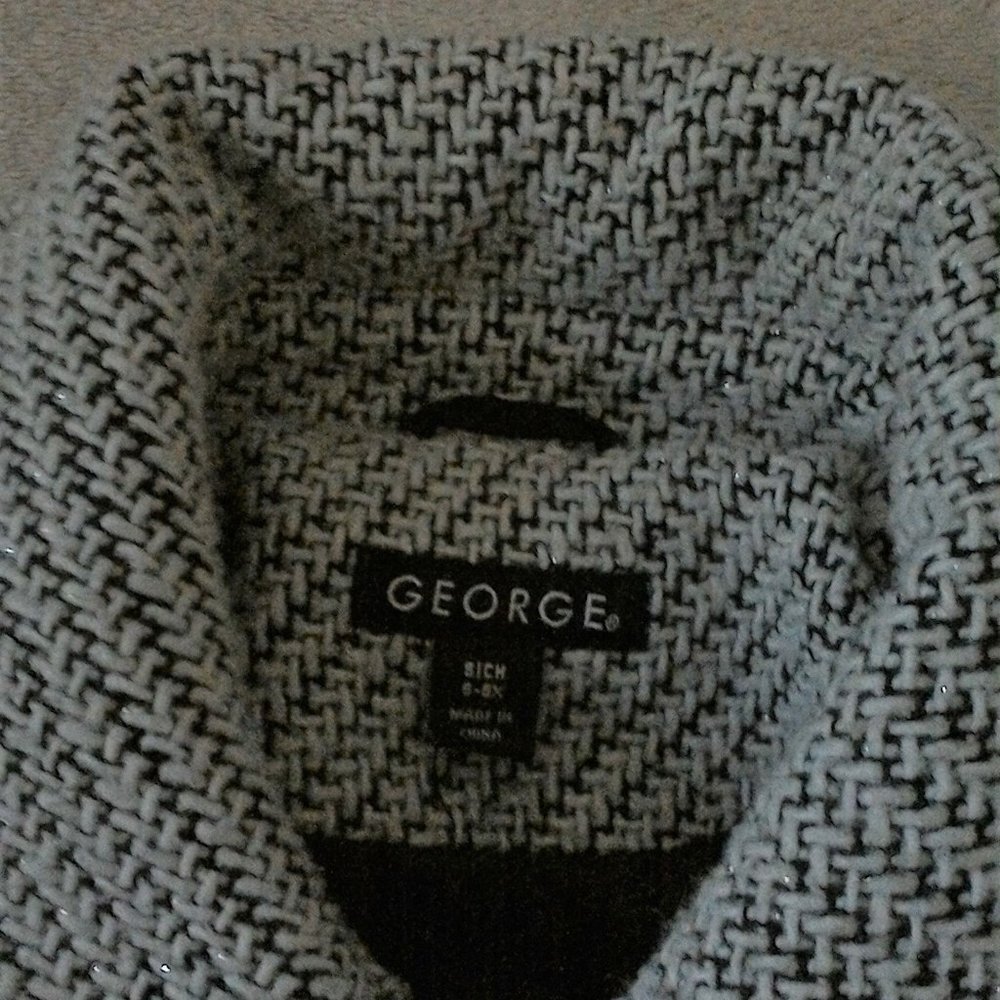 George Black/white Buttoned down Jacket - Picture 3 of 3
